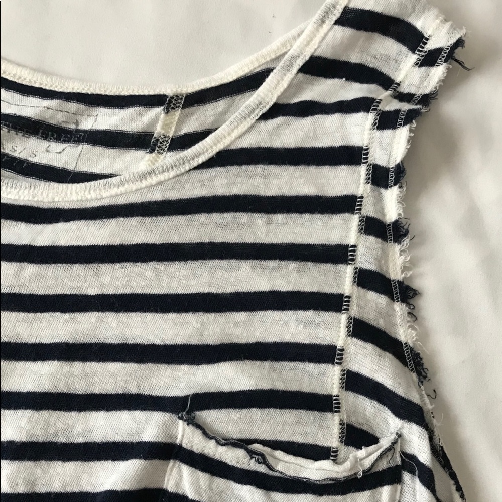 Free People Striped Swing Tank | Size Small - Picture 2 of 3